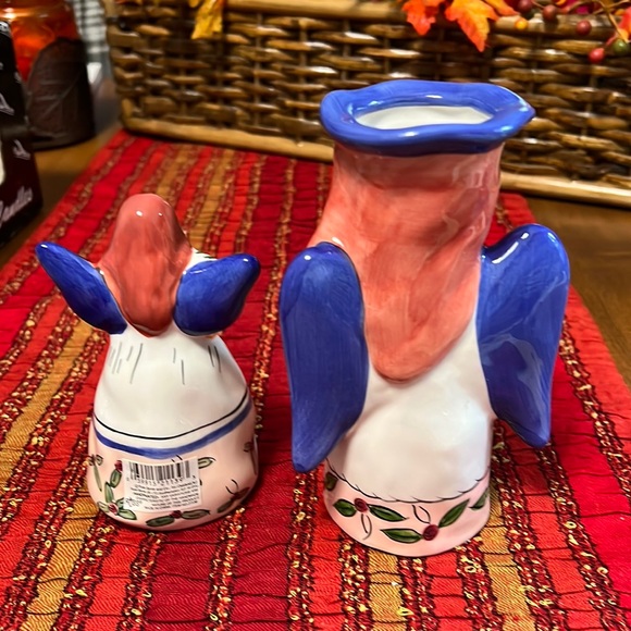 Russ Berrie Collectables - Vase & Figurine EUC - Picture 2 of 2